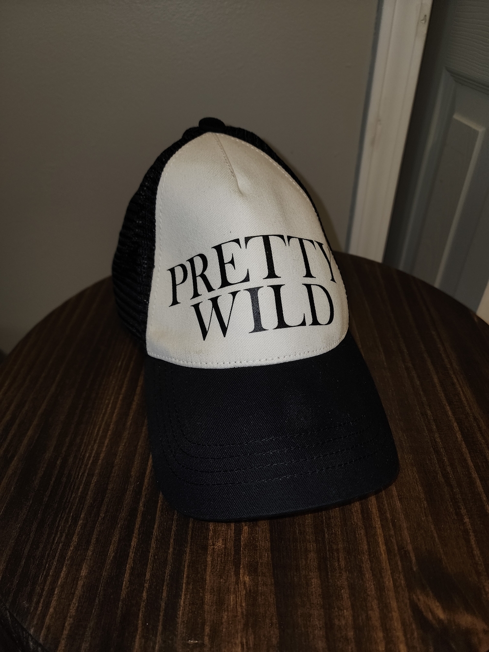 American Eagle Outfitters Black Mesh Trucker Hat